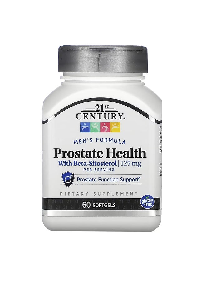 21st Century Prostate Health With Beta-Sitosterol - 60 Softgels - Image 3